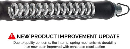 NEIKO 61025A Automatic Rebar Wire Twister Tool, Updated Model, Reinforced Spring with Improved Recoil and Reload Action, Ergonomic Rubber Handle