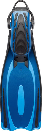 Cressi REACTION EBS Fersenbandflosse (Made in Italy) blue Blau/Hellblau Size:L/XL (44/47)