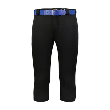 Russell Athletic Girls Deck Softball Knicker Pants, Black, S