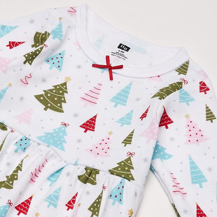 Hudson Baby Robes en coton pour bébés filles, Sparkle Trees, 2T