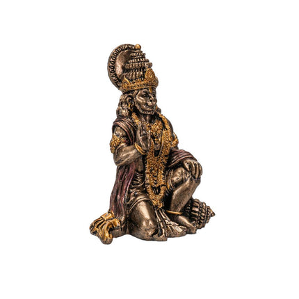 Pacific Giftware Hindu God Hanuman Miniature Statue Resin Figurine
