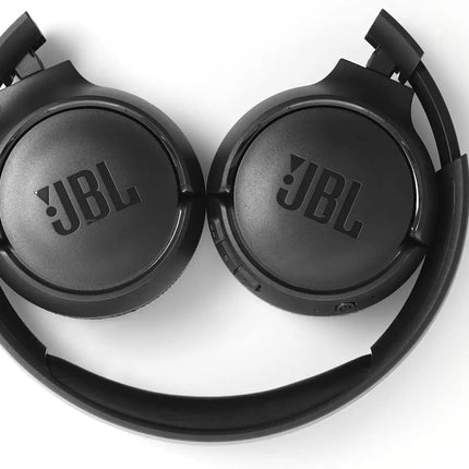 JBL Tune 500BT - Auriculares inalámbricos Bluetooth supraaurales, incluye llavero con linterna LED de regalo (negro) (JBL TUNE 500BT + LED)