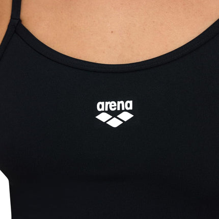 ARENA Performance Women's Team Solid Lace Back Swimsuit One Piece Bathing Suit