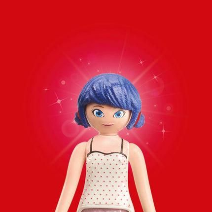 Playmobil 71334 Miraculous: Marinette's Loft, colourful play fun including Marinette and Manon, adventure with Ladybug, fun imaginative role play, detailed play sets suitable for children ages 4+