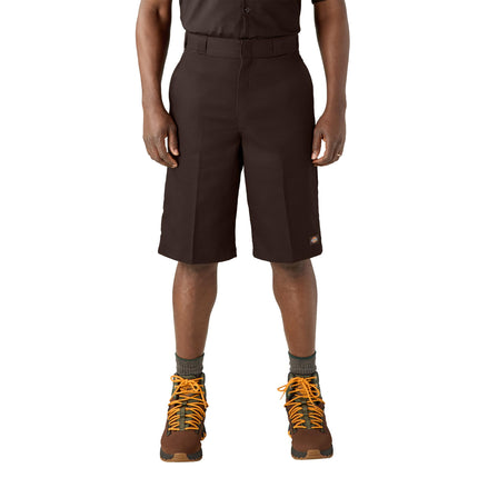 Dickies Mens Loose Fit Flat Front Work Shorts, Dar
