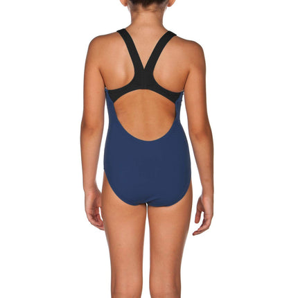 Arena Girls' Standard Madison Swim Pro Back MaxLife One Piece Swimsuit, Shark-Black, 22