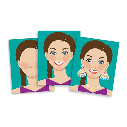 Make a Face Fashion Faces sticker pads - 250 stickers per Pack [Jan 01, 2013]