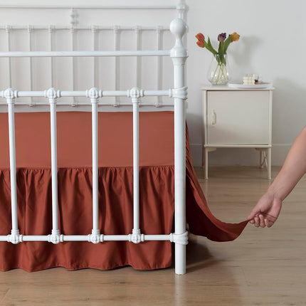 xuan dian Bed Skirt Full Size Ruffled Bed Skirts w
