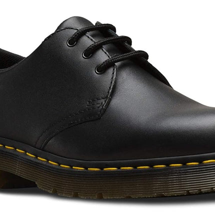 Dr. Martens Unisex-Adult 1461 Slip Resistant Service Boots Food Shoe, Black Industrial Full Grain, 8 Women/7 Men