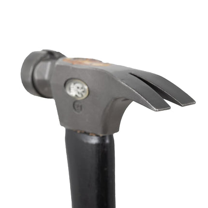 Dead On Tools - Investment Cast Wood Hammer, 16" Curved Hickory Handle, 21oz. (DO21C)