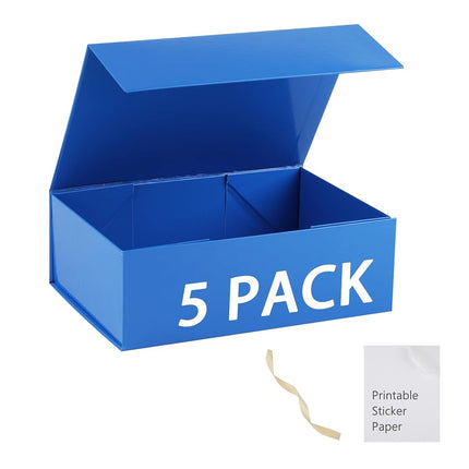 MUMUPACK Blue Gift Box,13x11x5.3 Large Gift Boxes 