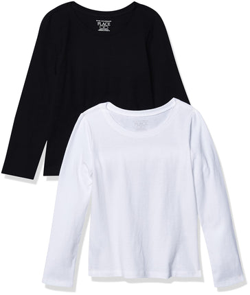 The Children's Place Girls' Short Sleeve Basic Lay