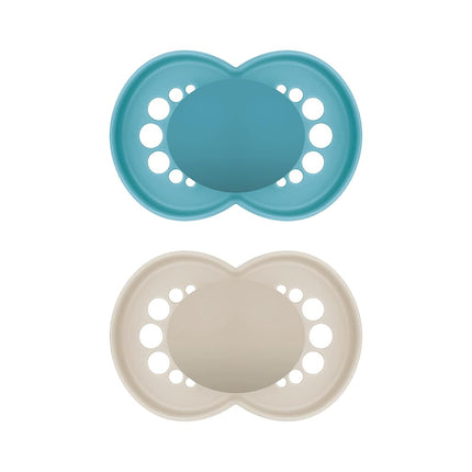 Pacifier, 6-16 Months, Original Pure, Boy 2-Pack