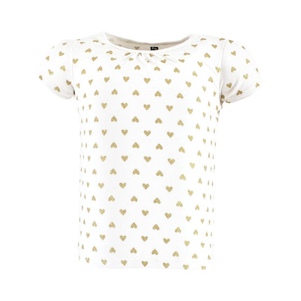 Camisetas de manga corta Hudson Baby unisex para bebé, Girl Mommy, 3T