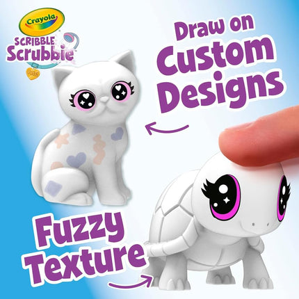 Crayola Scribble Scrubbie Pets Spray Boutique, Airbrush Art Set for Kids, DIY Crafts for Toddlers, Kids Toys, Gifts for Girls & Boys, Ages 3+