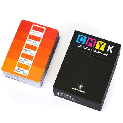 Design Swatch A CMYK Color Reference Guide with 50