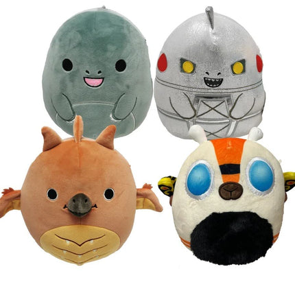 Squishmallows Kellytoy Godzilla Plush Toy (Set of 