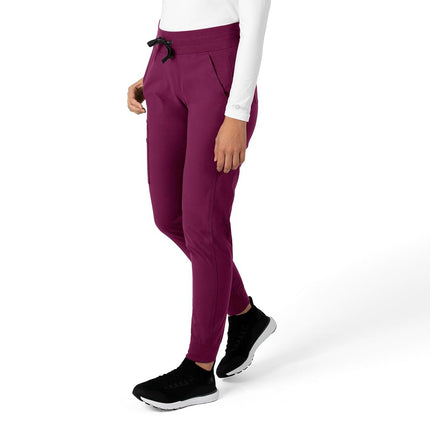 Carhartt Tall Size Women's Force Jogger Pant, Wine, M Petite