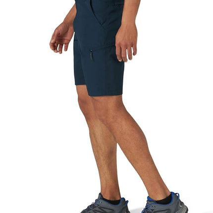 Wrangler Authentics Men's Side Elastic Utility Short, Imperial Blue, 30