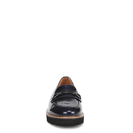 Naturalizer Women's, Elin Loafer, Midnight Blue Patent, 5.5