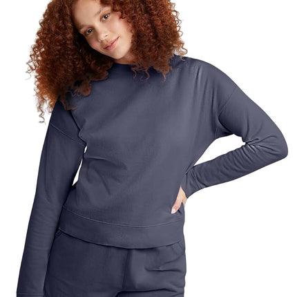 Hanes Originals Women's Fleece Sweatshirt, Midweig