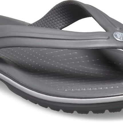 Crocs Unisex Crocband Flip Flip Flops, Slate Grey Smoke, 5 UK Men/ 6 UK Women