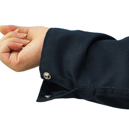 Dickies Mono de Lujo de Sarga de 7 1/2 Onzas de Manga Larga para Hombre - Ropa de Trabajo Industrial, Cremallera Frontal, Ajuste Uniforme de Garaje, Negro, Mediano Alto EE. UU.