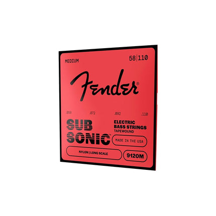 Fender Accessories 073-9120-406 Nylon Bass Guitar Strings, Light