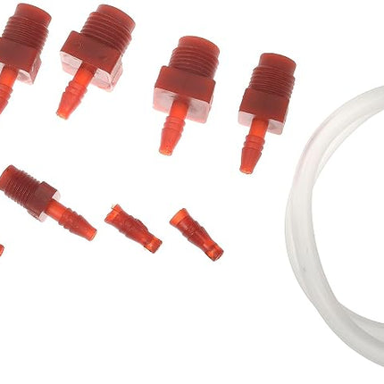 Dorman 13910 Master Cylinder Bleeder Kit - 22 In. Hose, Clip, And 6 Fittings Universal Fit