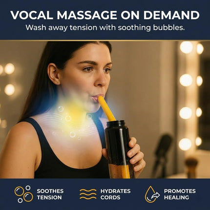 Voice Flex Pro Vocal Trainer for Singing - Voice Training Straws Set
