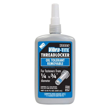 Vibra-TITE 122 Oil Tolerant Removable Anaerobic Th