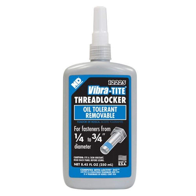 Vibra-TITE 122 Oil Tolerant Removable Anaerobic Th