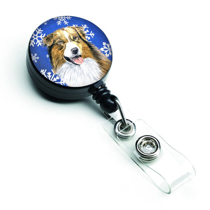 Caroline's Treasures Australian Shepherd Winter Sn