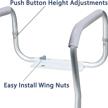 Carex Health Brands Toilet Safety Frame
