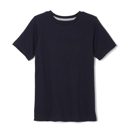 French Toast Boys' Short Sleeve Crewneck Tee T-Shirt, Navy, 3T