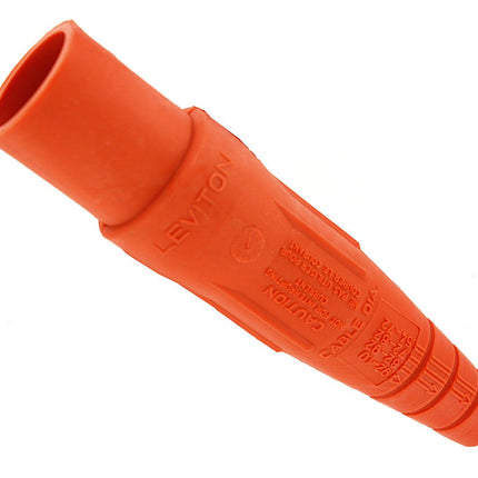 Leviton 16D23-O 16-Series Taper Nose, Male, Plug, 
