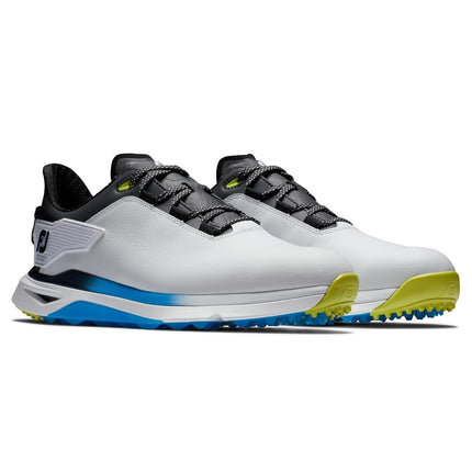 FootJoy Men's Pro/SLX Carbon Golf Shoe, White/Black/Multi, 10 UK