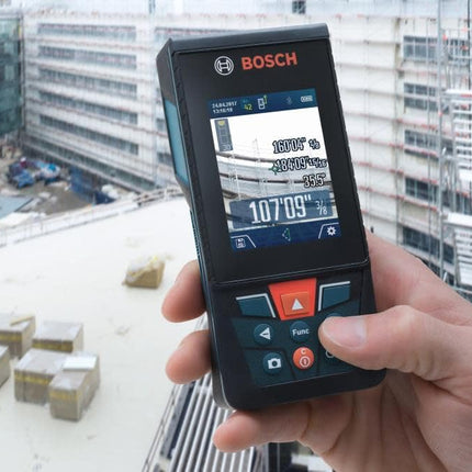 Bosch GLM400CL Blaze Outdoor Laser Measure with Camera, 400'