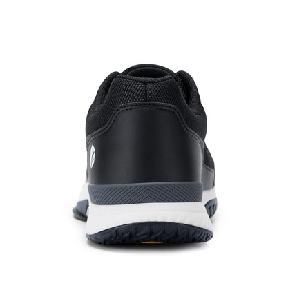 FitVille Mens Wide Tennis Shoes,Breathable Badminton Shoes Cushioning Pickleball Shoes Racquet Sport Shoes|Arch Support & Wide Toe Box & Slip-Resistant Black