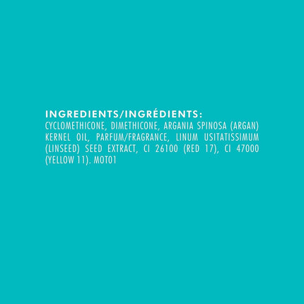 Moroccanoil treatment for all hair types, glass bottle 100ml.