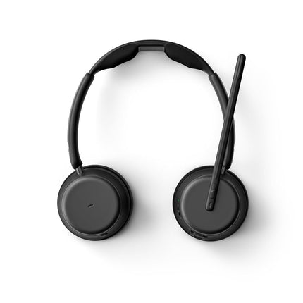 EPOS IMPACT 1061 ANC Stereo Bluetooth Headset mit Active Noice Cancelling (ANC) inkl. kontaktlose Ladestation (Charging Stand)