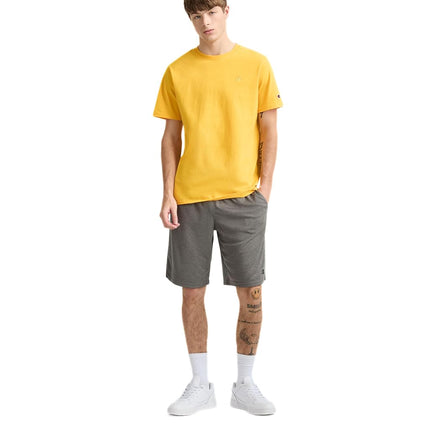 Champion Men's Core Performance, Knee-Length Training Shorts (Reg. Or Big & Tall), Granite Heather C Logo, Small