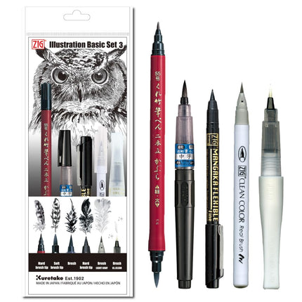 Kuretake Zig INKTOBER special set, Illustration Ba