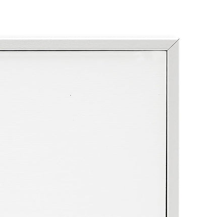 Stupell Industries Rollo de papel higiénico de algodón con la palabra "Delivery Truck" para baño, diseño de Lettered and Lined Wall Art, 16 x 20, enmarcado blanco
