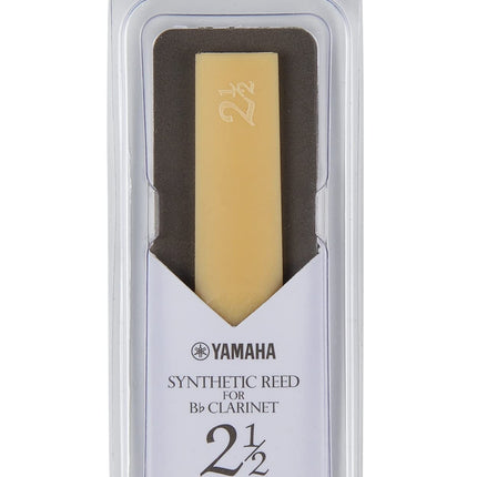 Yamaha Clarinet Reeds (CLR25), B Flat, Plastic, Na