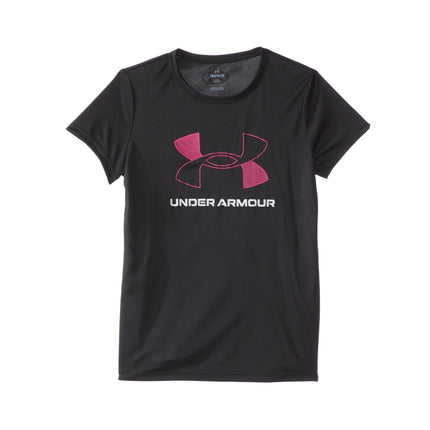 Under Armour Girls' Tech Big Logo Short Sleeve T S