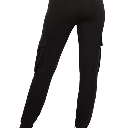 ALWAYS Pantalones de jogger casuales para mujer - Súper suaves, elásticos y cómodos, con bolsillos, Pjog128 / Azul Jaspeado, S