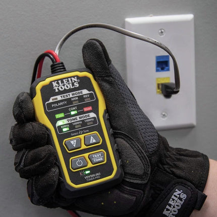 Klein Tools VDV500-063 Wire Tracer Tone Generator, Toner-Pro, Phone (RJ11 and RJ12), Data (RJ45) Coax and Other Non-Energized Wire Tracer