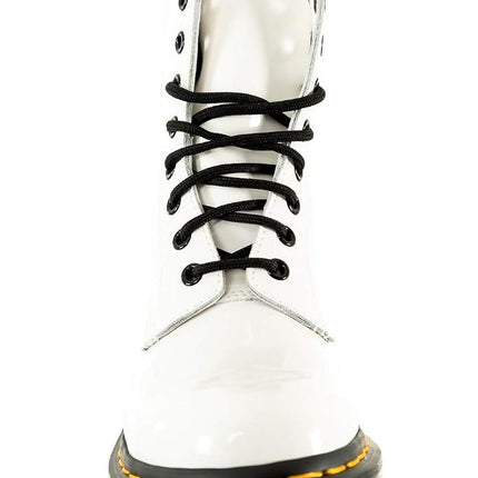 Dr. Marten's Original 1460 Patent, Women's Boots, White Patent, 3 UK(36 EU)