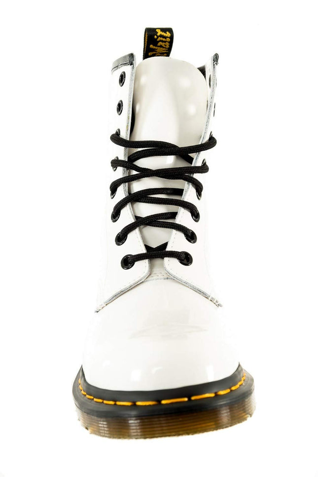 Dr. Marten's Original 1460 Patent, Women's Boots, White Patent, 3 UK(36 EU)